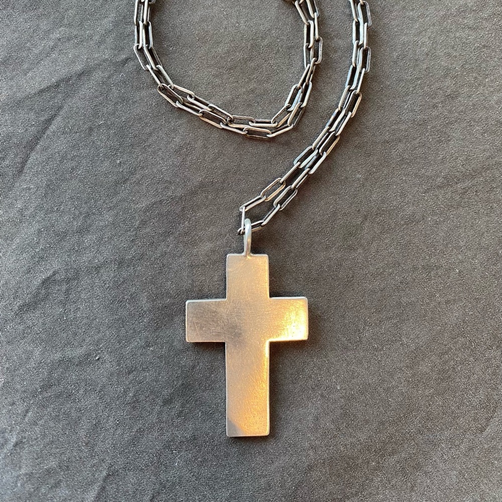 Sundance Catalog Iconic Cross Necklace